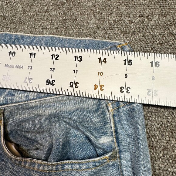 Rag & Bone Miramar Wide-Leg Jeans Sweatpants Light Denim Jeans Women's Size 26 - Picture 3 of 6